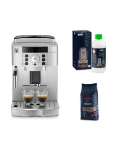 【限定套裝優惠】De'Longhi Magnifica S 系列 全自動即磨咖啡機(ECAM22.110.SB) + EcoDecalk 500 亳升 (DLSC500) + KIMBO 咖啡豆